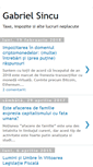 Mobile Screenshot of gabriel-sincu.com